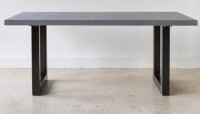 Industrial Modern Indoor/Outdoor Concrete Dining Table 72" x 30" x 30" Similar to Picture $999