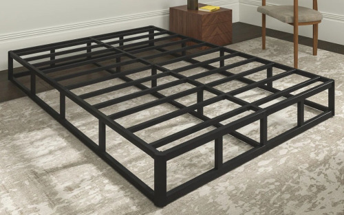 Alwyn Home King Size 9 inch Metal Box Spring Mattress Foundation Box spring With Fabric Cover, Easy Assembly New In Box $299