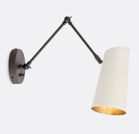 Cosylux Modern Brass Wall Sconces with Movable Metal Shape, Modern Metal Bedside Lamp Wall Light Fixture, Room Decor Picture Light, Bedroom Decor Reading Light, Wall lamp for Bathroom New In Box $199