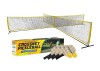 Vivere CROSSNET&reg; Pickleball Game includes a 2-way net with 4-way add-ons, durable frame, four paddles, and two pickleballs New Open Box $299