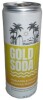 Gold Soda - Natural Ingredients - Organic Cane Sugar - Non-GMO - No Preservatives - Monk Fruit - Sparkling Water - Made with Natural and Organic Flavors - Pineapple Mango 12 fl oz - 2