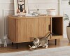 Latitude Run&reg; Cat Litter Box Enclosure With Cat Scratch Pad $299