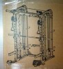 Major Fitness B52 All-In-One Home Gym Smith Machine (4 Boxes) New in Box Factory Sealed $2999 - 2