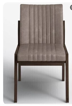 Four Hands Alice Leather Dining Chair in Sonoma Gray New in Box $1099
