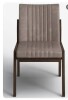 Four Hands Alice Leather Dining Chair in Sonoma Gray New in Box $1099