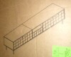 Hewei 78" Natural Wood Entertainment Center TV Console Stand, TV Media with Storage, New in Box $399 - 2