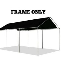 10' x 20' Carport Canopy Frame Pole Set