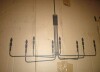 LightSociety Bella 8-Light Candelabra Chandelier, Brushed Brass Finish, Contemporary Mid Century Modern Style Lighting Fixture New In Box $399 - 2