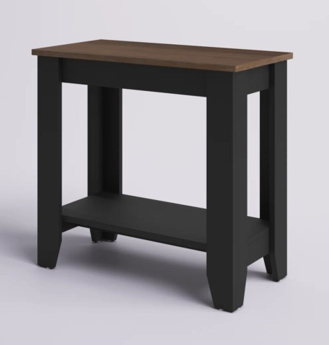 Lark Manor&trade; Weddel Basilico End Table with Storage New In Box $299