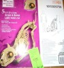Home Accents Halloween 5 Ft. Long Grave & Bones LED Skelly'S Cat New in Box $199 - 2