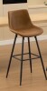 George Oliver Faux Leather Modern Low Back Counter Stool New In Box $299