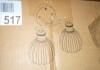 Mercer41 2-Light Vanity Light With Amber Tulip Glass Shades, Modern Bathroom Wall Lighting For Bedroom, Kitchen, Living Room New In Box $299 - 2