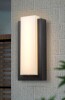 C Cattleya 14.25-in H Matte Black Hardwired Integrated LED Outdoor Wall Light New In Box $199