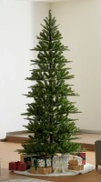 The Holiday Aisle&reg; 7.5 ft. Pre-Lit Green Slim Fir Artificial Christmas Tree with Strawberry Lights New In Box $399