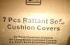 Barry Room 14-Piece Outdoor Seating Group Cushion Covers New In Box $299 - 3