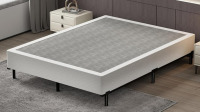 AROMUSTIME King Box Spring 9 Inch High Profile Bed Base | Heavy Duty Metal Mattress Foundation with Fabric Cover, Easy Assembly, Non-Slip & Noise-Free $299