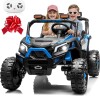 Anrli 24V Ride on Car 2 Seater Ride on UTV w/4X200W Motor, Remote Control 24 Volt Ride on Toy Cars for Big Kids, Blue, New in Box $499