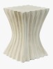 Wade Logan Cheynne MGO Archaistic Wavy Side Table New In Box $399