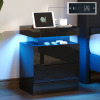 Wrought Studio&trade; Macksen 2-Drawer Nightstand with USB ports and Charging Station Set of 2 New In Box $299