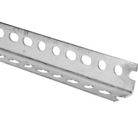 Hillman Steelworks Zinc-Plated 1-1/2 In. x 5 Ft. Slotted Angle New Shelf Pull $79