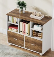 Inbox Zero Maidel 39.37'' Wide 2 -Drawer Mobile File Cabinet New in Box $399