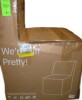 Hokku Designs Upholstered Accent Chair with Casters New in Box $399 - 2