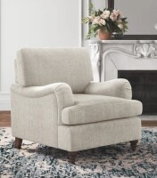 Ophelia & Co 34.5" W Polyester Armchair In Sea Oat New in Box $799
