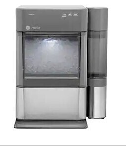 GE Profile - Opal 2.0 38-lb. Portable Ice maker with Nugget Ice Production, Side Tank, and Built-in WiFi - Stainless Steel $699