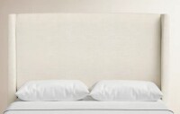 Joss & Main King Size Tilly Upholstered Bed in Cream New in Box $699