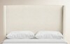 Joss & Main King Size Tilly Upholstered Bed in Cream New in Box $699