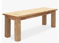 Canora Gray Bedwell Teak Outdoor Bench New in Box $599