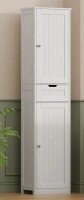 Red Barrel Studio 67.13" Tall Storage Cabinet with 2 Doors & 1 Drawer in White New in Box $299