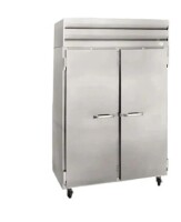 Howard-McCray R-SR48 52" 2-Section Reach-In Refrigerator w/ 2 Solid Doors, Remote, Aluminum Interior, 48 cu. ft. $4499
