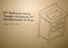 DHP Maine 24-Inch Bathroom Vanity Cabinet With Top New in Box $599 - 2