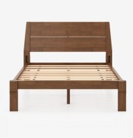 Kana Queen Japanese Joinery Bed w/ Headboard in Walnut New in Box $999