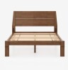 Kana Queen Japanese Joinery Bed w/ Headboard in Walnut New in Box $999