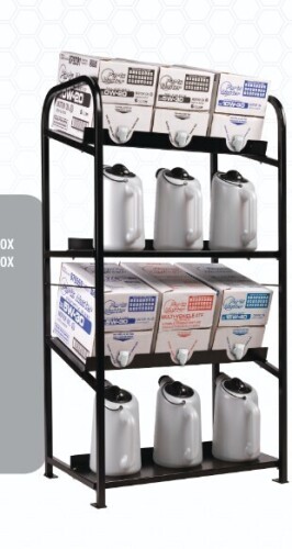 fluid lubricant storage 4 Tier Metal Rack New $699