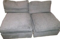 Upholstered Armless Loveseat New $699
