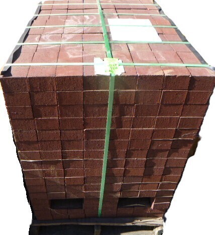 Pallet of HC Muddox Full Size Brick -Red, 2-1/2" x 3-1/2" x 7-1/2", 600 pcs New $1098