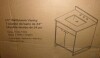 CosmoLiving Leona 24" Bathroom Vanity with Top in Gray with Silver Metal, New in Box $799 - 2