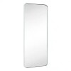 TEHOME Kengston 20" W x 55" H Rectangular Stainless Steel Metal Framed Wall Mounted Bathroom Vanity Mirror in Chrome, New in Box $299