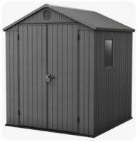 Keter Darwin 6x8 Garden Shed (2 Boxes) New In Box $1199