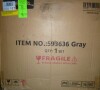 Ebern Designs Seldon 28'' H Vegan Leather Barrel Chair New in Box $599 - 2