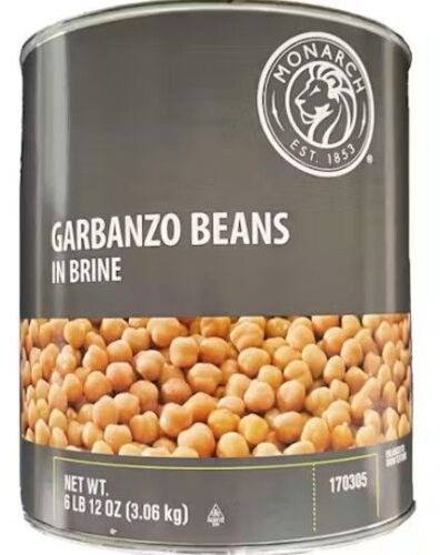 Monarch Garbanzo Beans, 6 lb 12 oz New Best by 6/2029