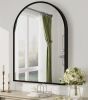 Latitude Run&reg; 32" x 44" Amara Tempered Glass and Aluminum Alloy Framed French Cleat Mounted Wall Mirror New In Box $299
