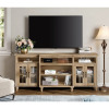 Charlton Home Scarlett 69.8'' TV Stand with Storage, Oak, New in Box $599