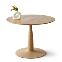 George Oliver Round Pedestal Dining Table, New in Box $399