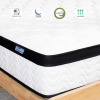 Molbius 10" Full Size Hybrid Medium Firm Memory Foam Mattress with Individual Pocket Springs, Fiberglass Free Bed, Breathable, CertiPUR-US, New in Box $599