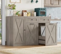 Homecho Tilt Out Trash Cabinet, Free Standing Kitchen Storage Cabinet, For Kitchen Living Room New in Box $599