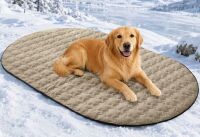 LovMore 36" x 48" Waterproof Dog Cooling Mat, Khaki, Similar to Picture New In Box $79